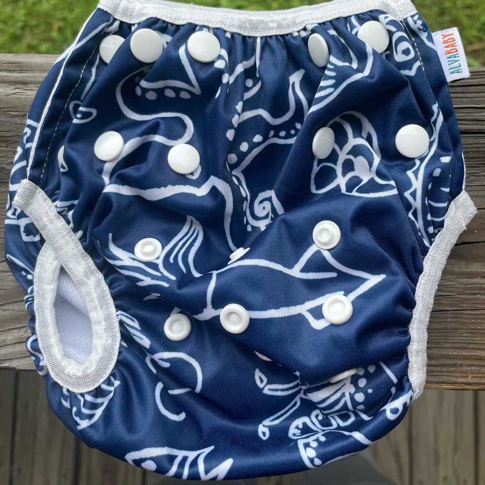 ALVA BABY - Adjustable Swim Diaper - Size Small/ Adjustable 💦 🌞 NWOT